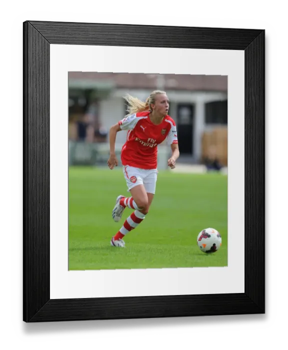 Framed Print : Turid Knaak in Action: Arsenal Ladies vs. Millwall Lionesses, WSL Continental Cup Framed Print : Turid Knaak in Action: Arsenal Ladies vs. Millwall Lionesses, WSL Continental Cup