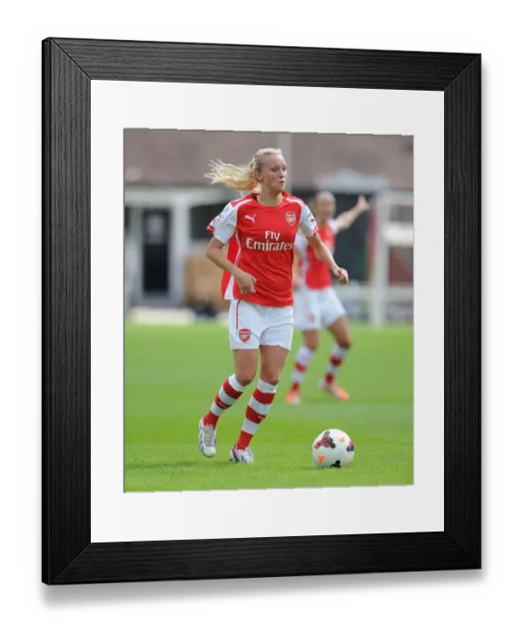 Framed Print : Turid Knaak: In Action for Arsenal Ladies against Millwall Lionesses in WSL Continental Cup Framed Print : Turid Knaak: In Action for Arsenal Ladies against Millwall Lionesses in WSL Continental Cup