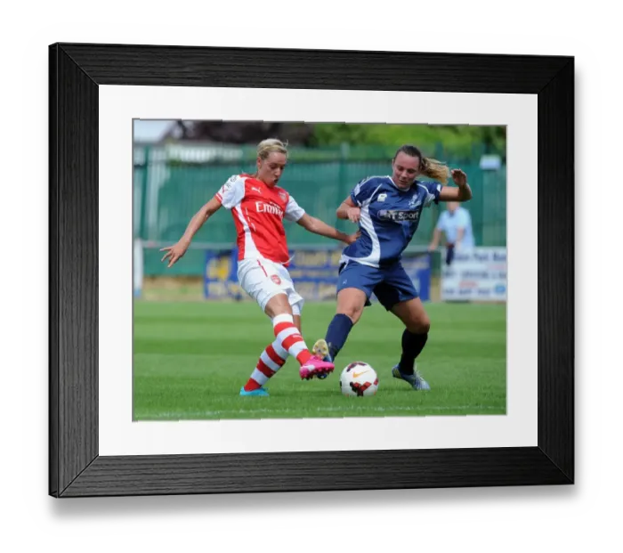 Framed Print : Clash on the Pitch: Nobbs vs. Rutherford in WSL Continental Cup Showdown Framed Print : Clash on the Pitch: Nobbs vs. Rutherford in WSL Continental Cup Showdown