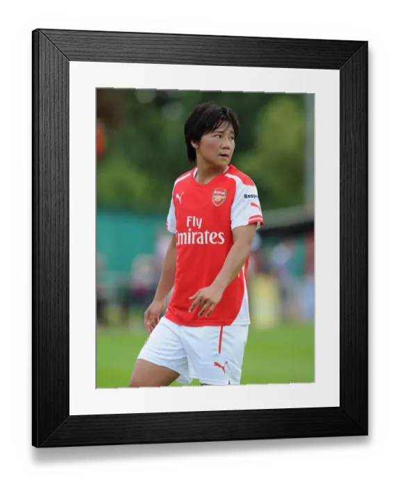 Framed Print : Shinobu Ohno in Action: Millwall Lionesses vs. Arsenal Ladies - WSL Continental Cup Framed Print : Shinobu Ohno in Action: Millwall Lionesses vs. Arsenal Ladies - WSL Continental Cup