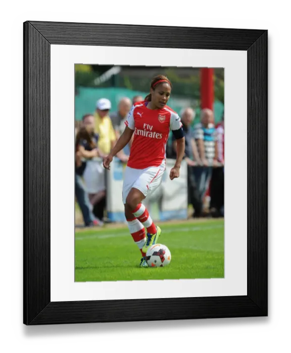 Framed Print : Alex Scott in Action: Arsenal Ladies vs. Millwall Lionesses - WSL Cup Framed Print : Alex Scott in Action: Arsenal Ladies vs. Millwall Lionesses - WSL Cup