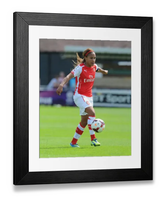 Framed Print : Alex Scott in Action: Arsenal Ladies vs. Millwall Lionesses - WSL Cup Framed Print : Alex Scott in Action: Arsenal Ladies vs. Millwall Lionesses - WSL Cup