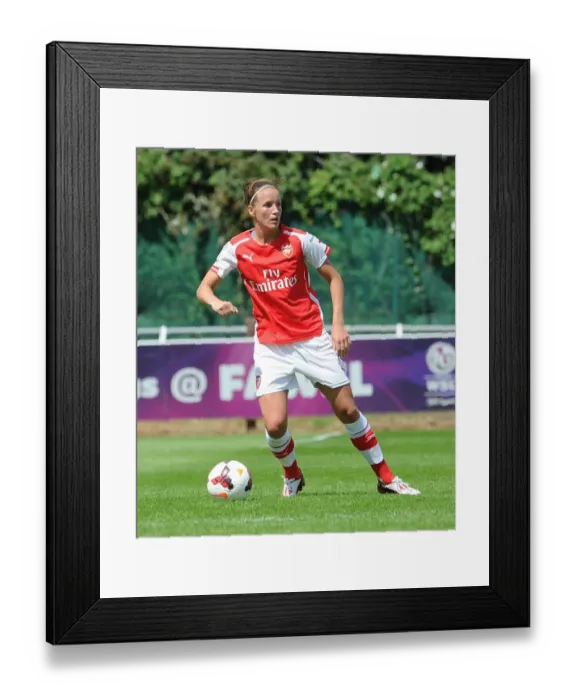 Framed Print : Casey Stoney in Action: Millwall Lionesses vs. Arsenal Ladies, WSL Continental Cup