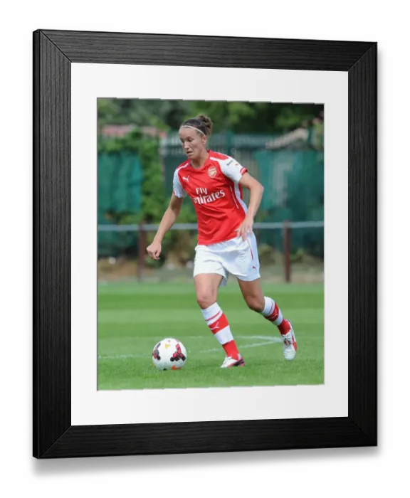 Framed Print : Casey Stoney: In Action for Arsenal Ladies Framed Print : Casey Stoney: In Action for Arsenal Ladies