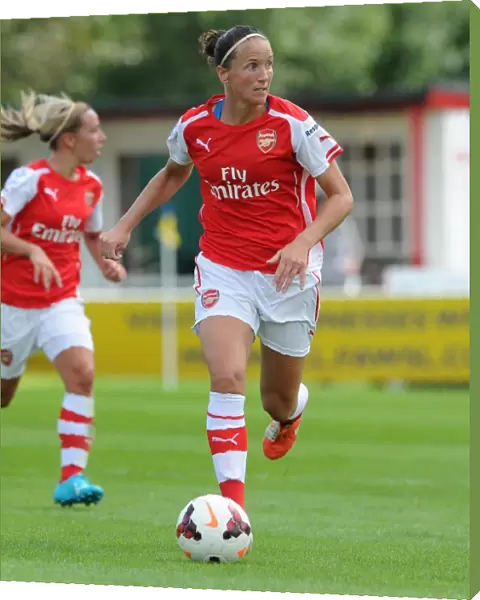 Casey Stoney (Arsenal Ladies). Millwall Lionessess 0: 4 Arsenal Ladies. WSL Continental Cup