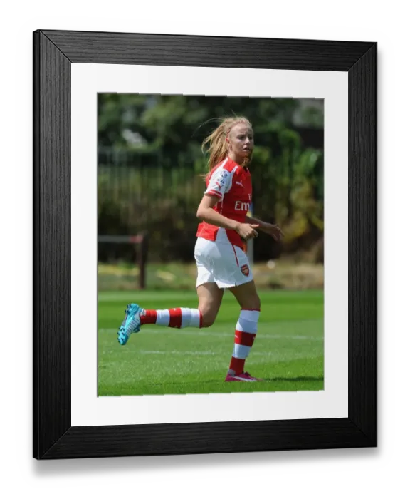 Framed Print : Leah Williamson in Action: Millwall Lionesses vs. Arsenal Ladies, WSL Continental Cup