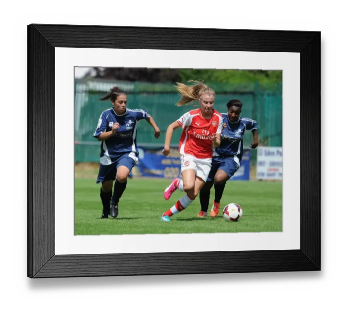 Framed Print : Leah Williamson's Thrilling Goal: Arsenal Ladies Triumph over Millwall Lionesses in WSL Continental Cup