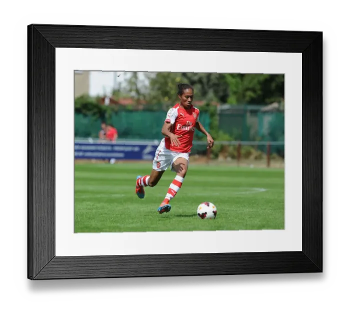 Framed Print : Rachel Yankey in Action: Millwall Lionesses vs. Arsenal Ladies, WSL Continental Cup Framed Print : Rachel Yankey in Action: Millwall Lionesses vs. Arsenal Ladies, WSL Continental Cup