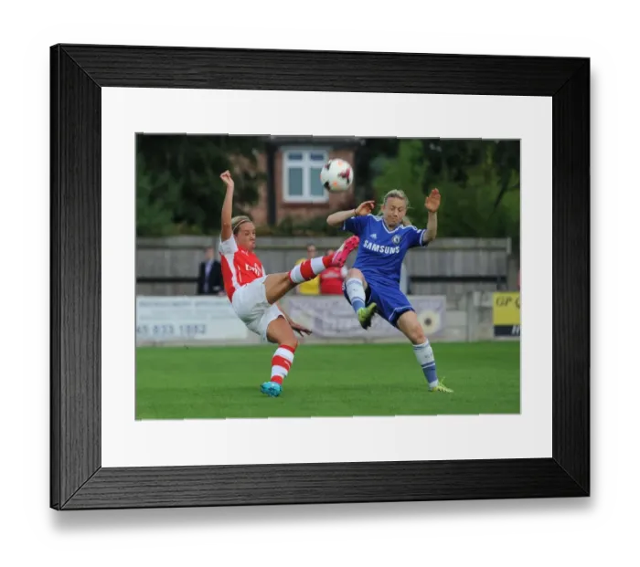 Framed Print : Clash of Titans: Jordan Nobbs vs. Laura Bassett - Chelsea Ladies vs. Arsenal Ladies WSL Showdown Framed Print : Clash of Titans: Jordan Nobbs vs. Laura Bassett - Chelsea Ladies vs. Arsenal Ladies WSL Showdown