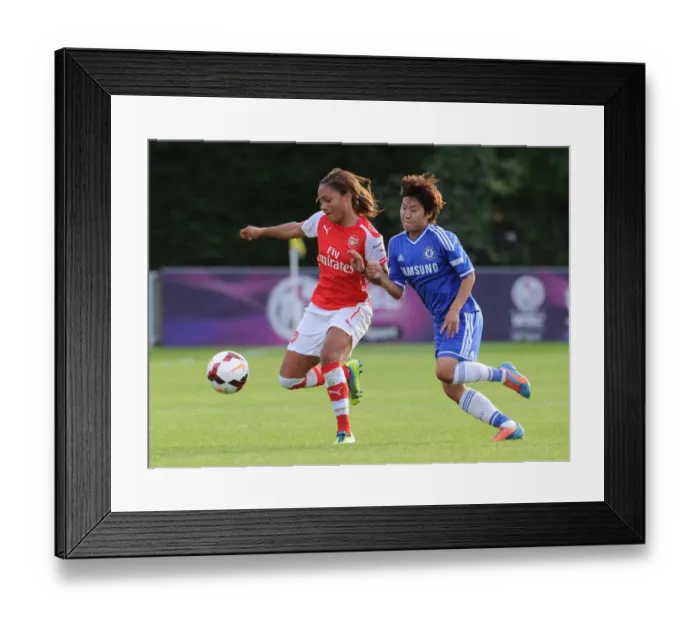 Framed Print : Clash of Titans: Ji So Yun vs. Alex Scott in WSL Showdown