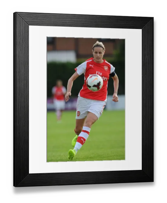 Framed Print : Kelly Smith in Action: Arsenal vs. Chelsea Ladies (2014) - WSL Match