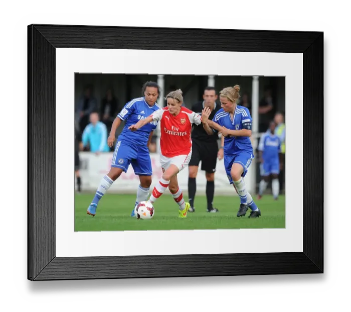 Framed Print : Clash of Titans: Nobbs vs. Spence, Flaherty - Chelsea Ladies vs. Arsenal Ladies Framed Print : Clash of Titans: Nobbs vs. Spence, Flaherty - Chelsea Ladies vs. Arsenal Ladies