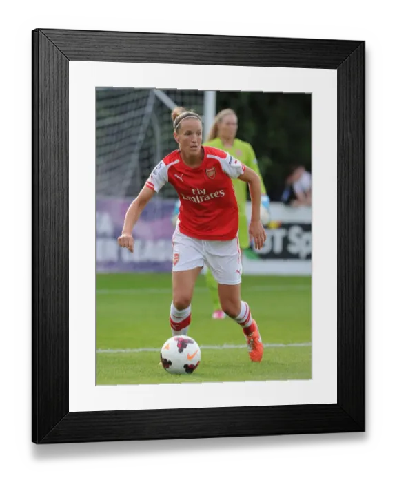 Framed Print : Casey Stoney in Action: WSL Match - Chelsea vs. Arsenal (2014) Framed Print : Casey Stoney in Action: WSL Match - Chelsea vs. Arsenal (2014)
