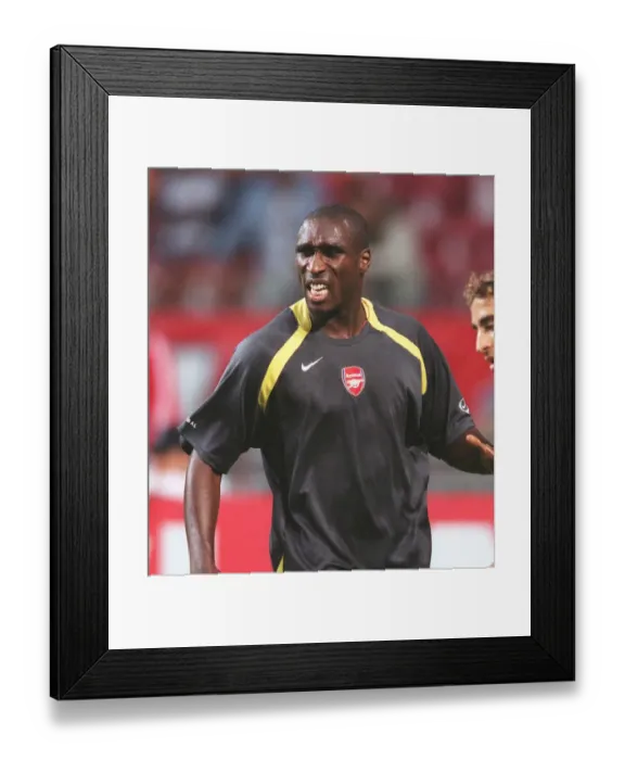 Framed Print : Champions League Showdown: Ajax vs. Arsenal (2005-06)