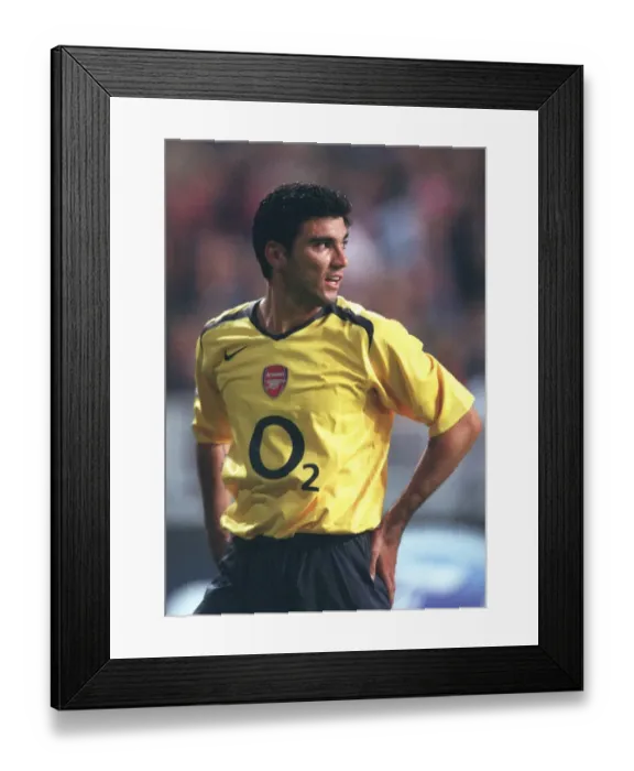 Framed Print : 2005-06 Champions League Showdown: Ajax vs. Arsenal - Arsenal's Battle