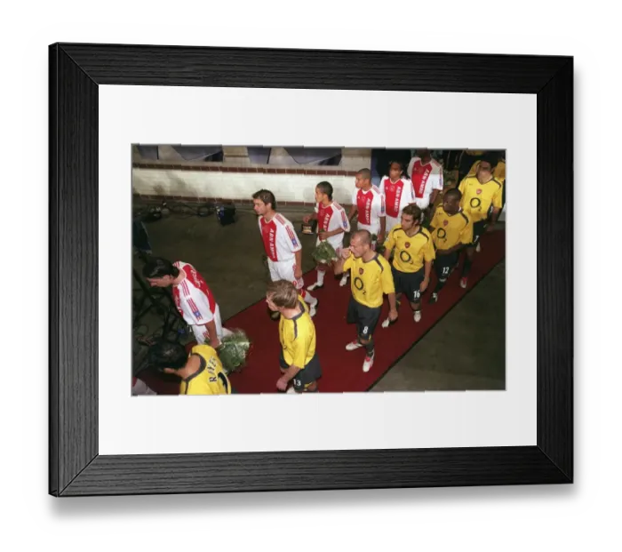 Framed Print : Ajax vs. Arsenal: Champions League Clash 2005-06 Framed Print : Ajax vs. Arsenal: Champions League Clash 2005-06