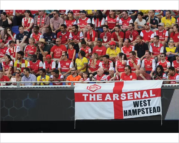 Arsenal Fans Celebrate at Red Bull Arena: New York Red Bulls 1-0 Pre-Season Victory