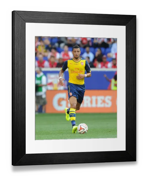 Framed Print : Francis Coquelin (Arsenal). New York Red Bulls 1: 0 Arsenal. Pre Season Friendly. Red Bulls Arena Framed Print : Francis Coquelin (Arsenal). New York Red Bulls 1: 0 Arsenal. Pre Season Friendly. Red Bulls Arena