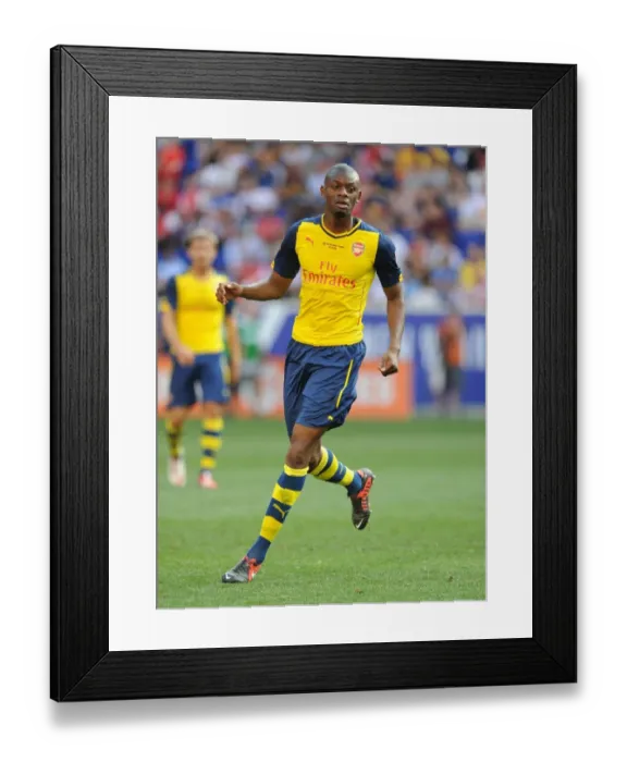 Framed Print : Abou Diaby in Action: Arsenal vs. New York Red Bulls - Pre-Season Friendly (2014) Framed Print : Abou Diaby in Action: Arsenal vs. New York Red Bulls - Pre-Season Friendly (2014)