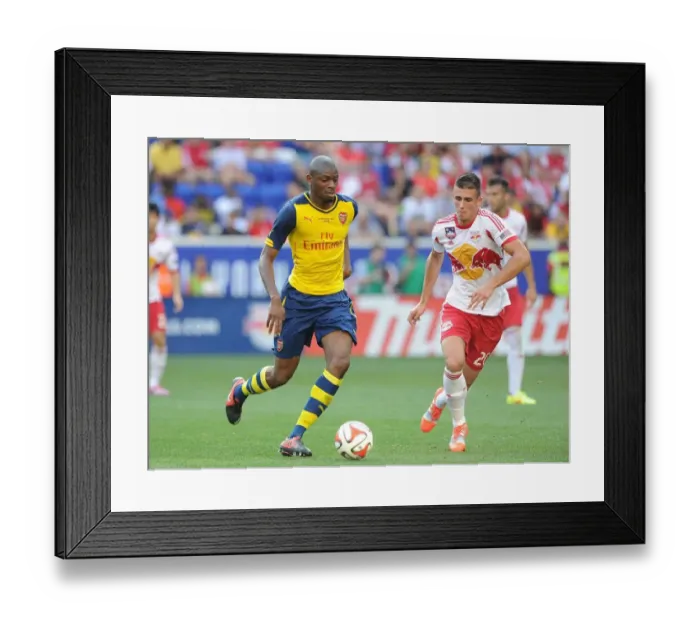 Framed Print : Abou Diaby vs. Matt Miazga: A Pre-Season Clash at Red Bull Arena Framed Print : Abou Diaby vs. Matt Miazga: A Pre-Season Clash at Red Bull Arena