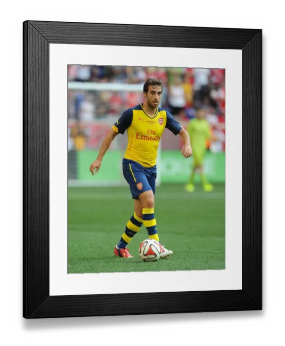 Framed Print : Mathieu Flamini: In Action for Arsenal Against New York Red Bulls, 2014 - Pre-Season Friendly Framed Print : Mathieu Flamini: In Action for Arsenal Against New York Red Bulls, 2014 - Pre-Season Friendly