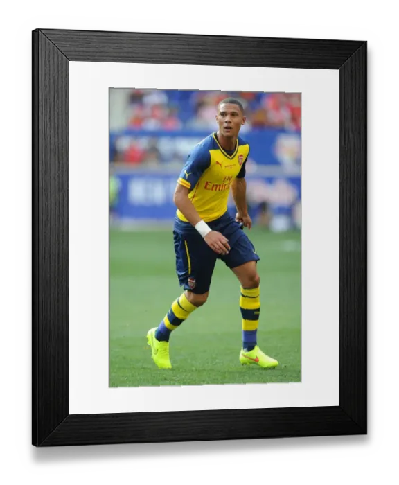 Framed Print : Arsenal's Kieran Gibbs Faces New York Red Bulls in Pre-Season Clash