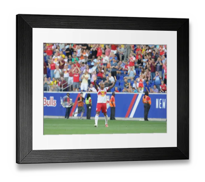 Framed Print : Thierry Henry Bids Farewell: Arsenal vs. New York Red Bulls Pre-Season Friendly