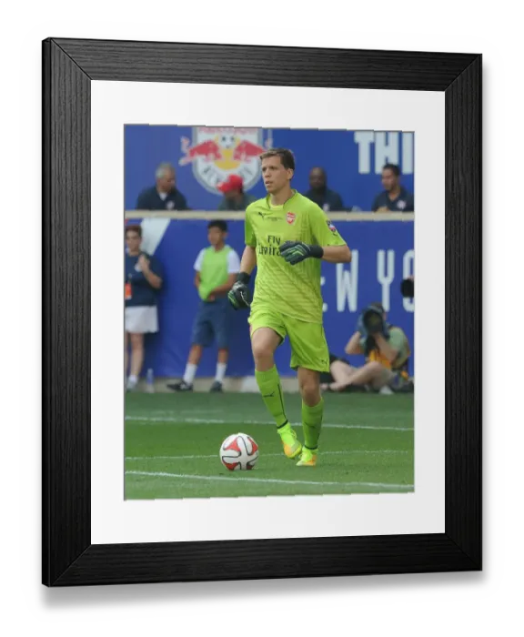 Framed Print : Wojciech Szczesny (Arsenal). New York Red Bulls 1: 0 Arsenal. Pre Season Friendly
