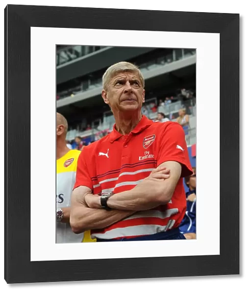 Arsene Wenger at Arsenal's Pre-Season Clash Against New York Red Bulls (2014)