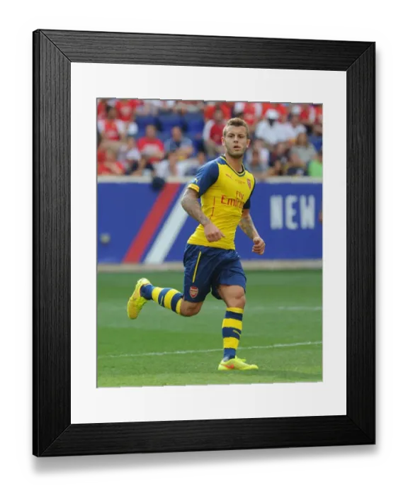 Framed Print : Jack Wilshere in Action: Arsenal vs New York Red Bulls, 2014 Framed Print : Jack Wilshere in Action: Arsenal vs New York Red Bulls, 2014