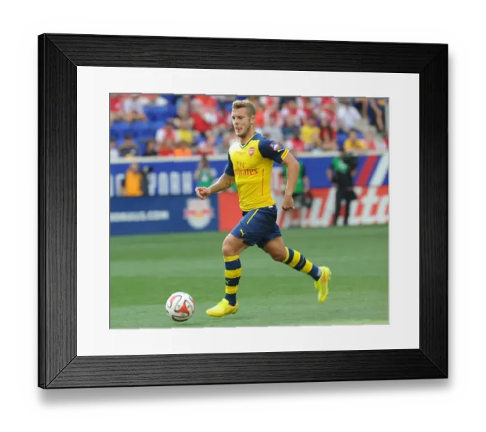 Framed Print : Jack Wilshere in Action: Arsenal vs. New York Red Bulls (2014) Framed Print : Jack Wilshere in Action: Arsenal vs. New York Red Bulls (2014)