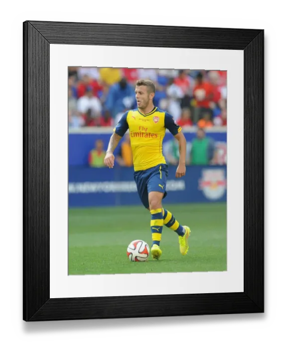 Framed Print : Jack Wilshere: In Action Against New York Red Bulls, 2014