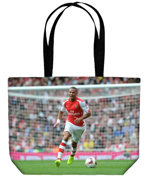 Kieran Gibbs (Arsenal). Arsenal 5: 1 Benfica. The Emirates Cup, Day 1. Emirates Stadium, 2  /  8  /  14