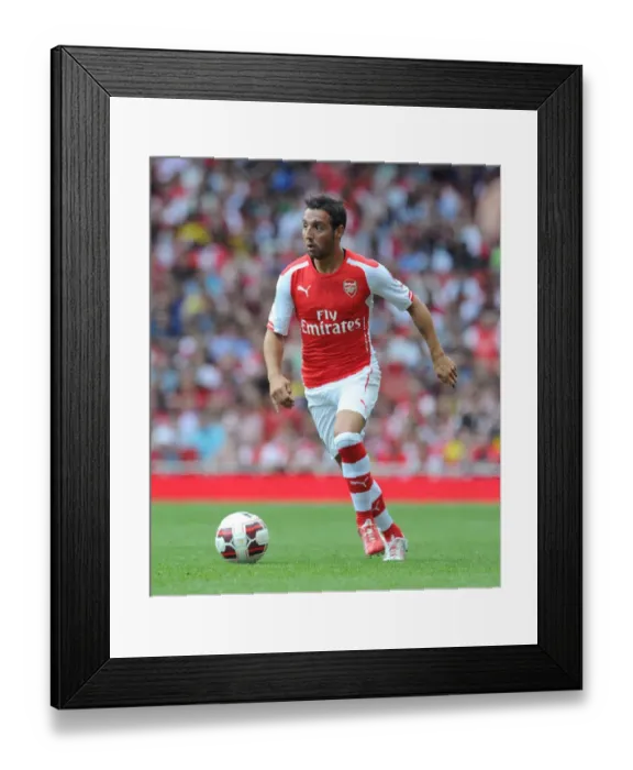 Framed Print : Santi Cazorla in Action: Arsenal vs AS Monaco, Emirates Cup 2014 Framed Print : Santi Cazorla in Action: Arsenal vs AS Monaco, Emirates Cup 2014