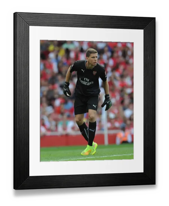 Framed Print : Wojciech Szczesny: Arsenal's Emirates Cup Star