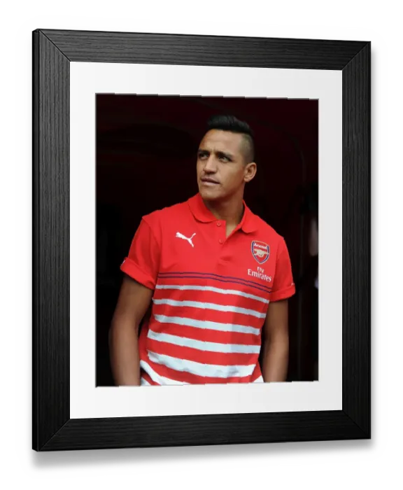 Framed Print : Alexis Sanchez: Arsenal's Star Forward Shines in Emirates Cup Match Against Valencia and AS Monaco Framed Print : Alexis Sanchez: Arsenal's Star Forward Shines in Emirates Cup Match Against Valencia and AS Monaco