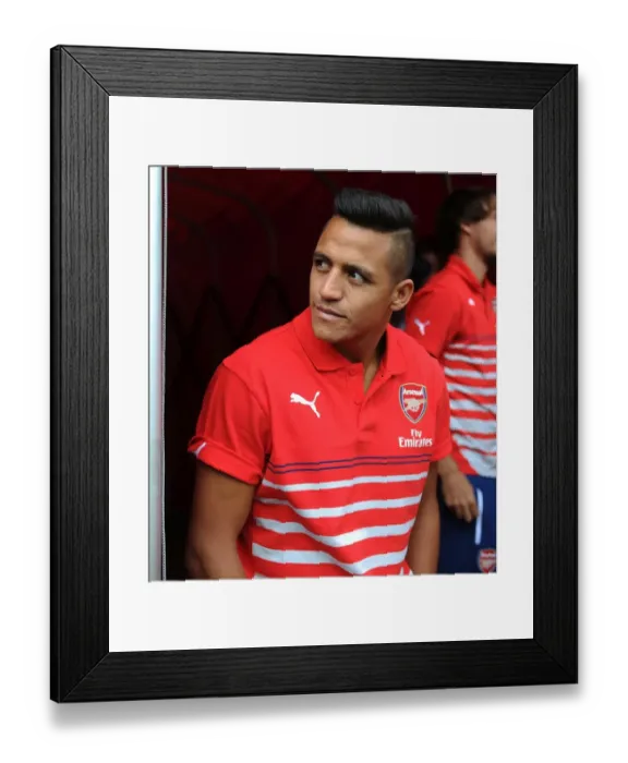 Framed Print : Arsenal's Radiant Forward Alexis Sanchez Shines in Emirates Cup Clash against Valencia and AS Monaco Framed Print : Arsenal's Radiant Forward Alexis Sanchez Shines in Emirates Cup Clash against Valencia and AS Monaco