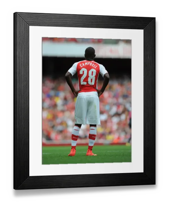 Framed Print : Arsenal vs Benfica: Joel Campbell in Action at the Emirates Cup, 2014 Framed Print : Arsenal vs Benfica: Joel Campbell in Action at the Emirates Cup, 2014