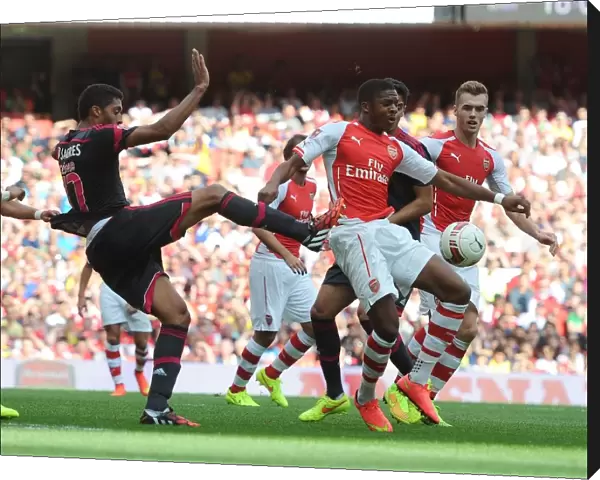 Clash at the Emirates: Akpom vs Cesar