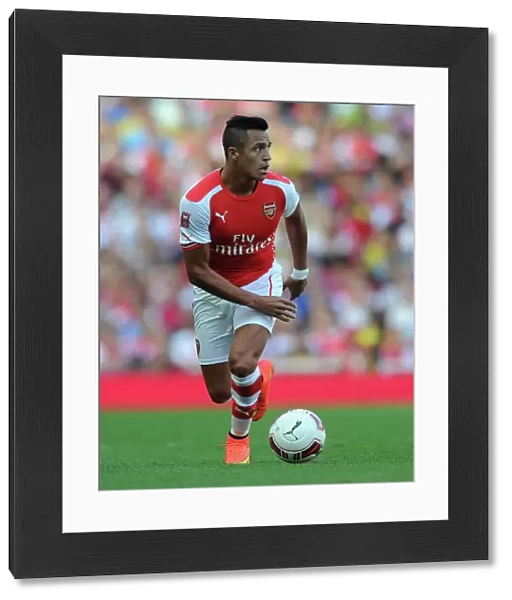 Alexis Sanchez: Arsenal's Dynamic Force Against AS Monaco, Emirates Cup 2014