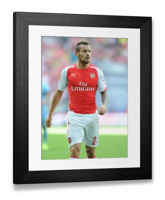 Framed Print : Mathieu Debuchy in Action: Arsenal vs Manchester City - FA Community Shield 2014 / 15 Framed Print : Mathieu Debuchy in Action: Arsenal vs Manchester City - FA Community Shield 2014 / 15