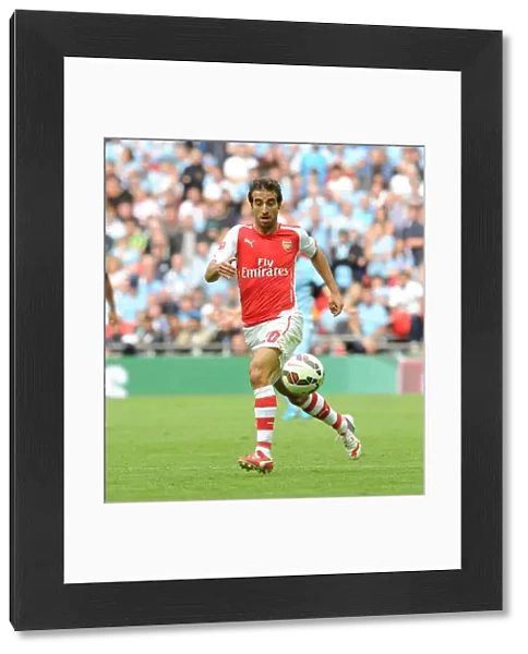 Mathieu Flamini (Arsenal). Arsenal 3: 0 Manchester City. FA Community Shield. Wembley Stadium