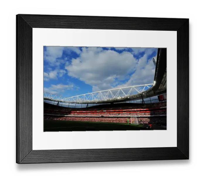 Framed Print : Arsenal vs Crystal Palace: Premier League 2014 / 15 at Emirates Stadium