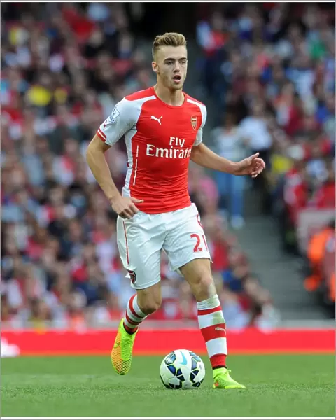 Calum Chambers in Action: Arsenal vs Crystal Palace, Premier League 2014 / 15