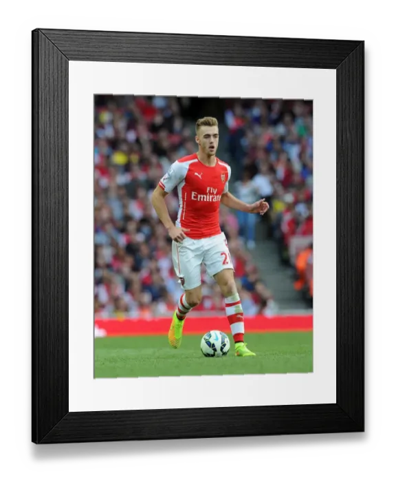 Framed Print : Calum Chambers in Action: Arsenal vs Crystal Palace, Premier League 2014 / 15