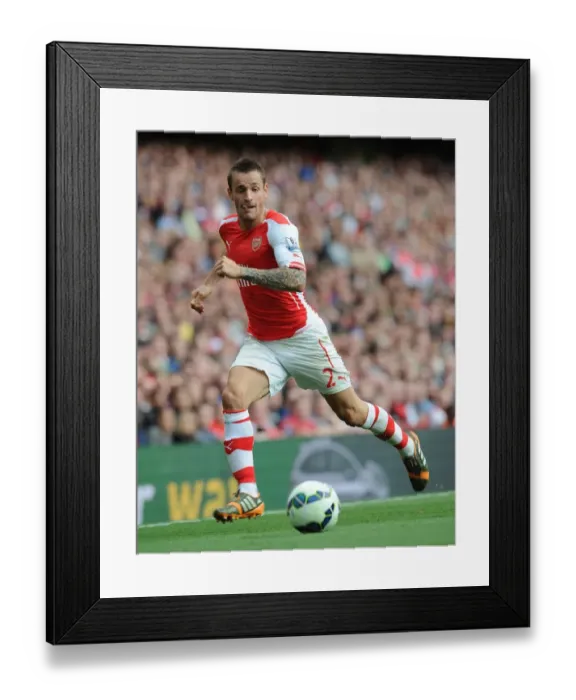 Framed Print : Mathieu Debuchy in Action: Arsenal vs. Crystal Palace, Premier League 2014 / 15 Framed Print : Mathieu Debuchy in Action: Arsenal vs. Crystal Palace, Premier League 2014 / 15