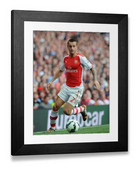 Framed Print : Mathieu Debuchy: Arsenal's Defensive Force in Premier League Clash Against Crystal Palace (2014 / 15) Framed Print : Mathieu Debuchy: Arsenal's Defensive Force in Premier League Clash Against Crystal Palace (2014 / 15)