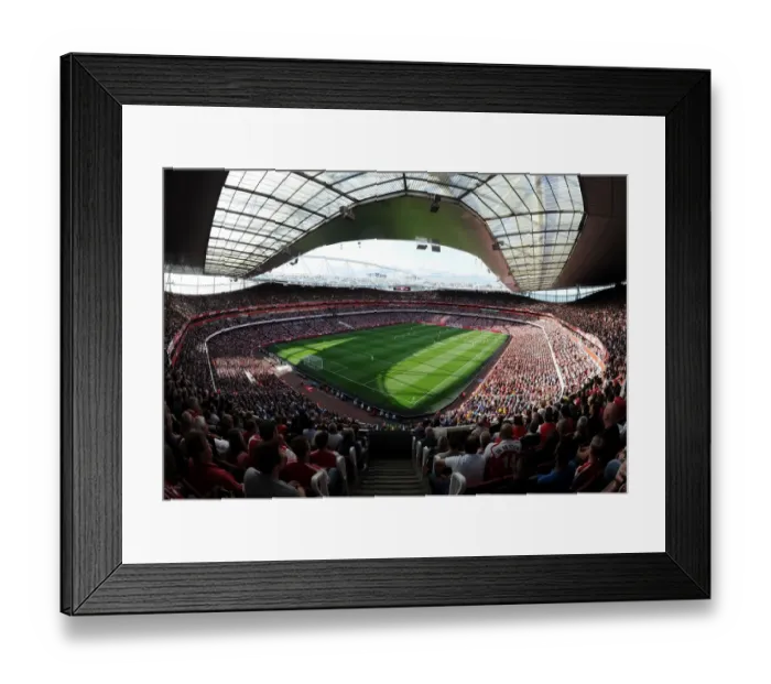 Framed Print : Arsenal at Emirates Stadium: Arsenal vs. Crystal Palace, Premier League 2014 / 15