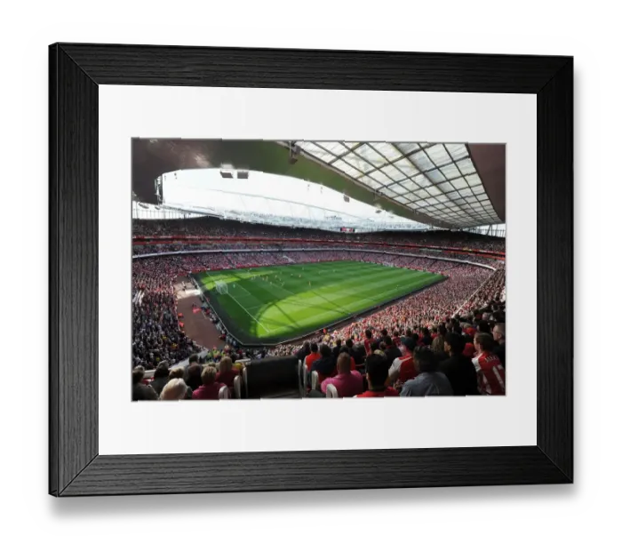 Framed Print : Arsenal vs Crystal Palace: Premier League 2014 / 15 at Emirates Stadium, London
