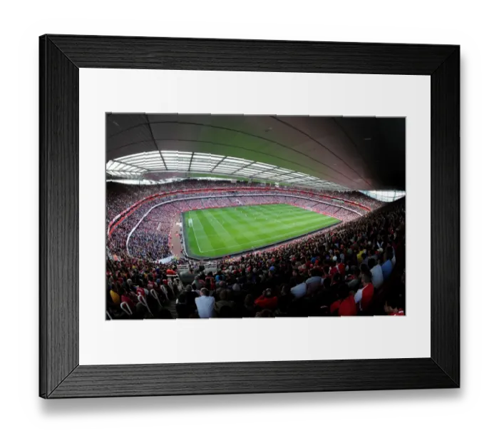 Framed Print : Arsenal vs Crystal Palace: Premier League 2014 / 15 at Emirates Stadium, London
